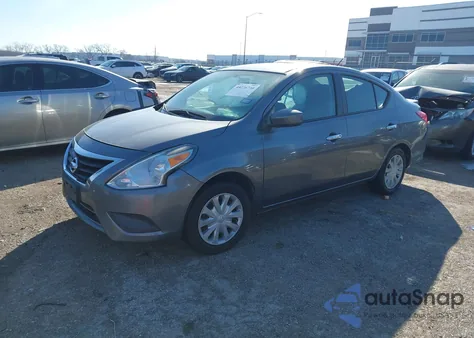 2016 Nissan Versa 1.6 S/1.6 S+/1.6 Sl/1.6 Sv z USA, uszkodzony, nr VIN 3N1CN7APXGL850947